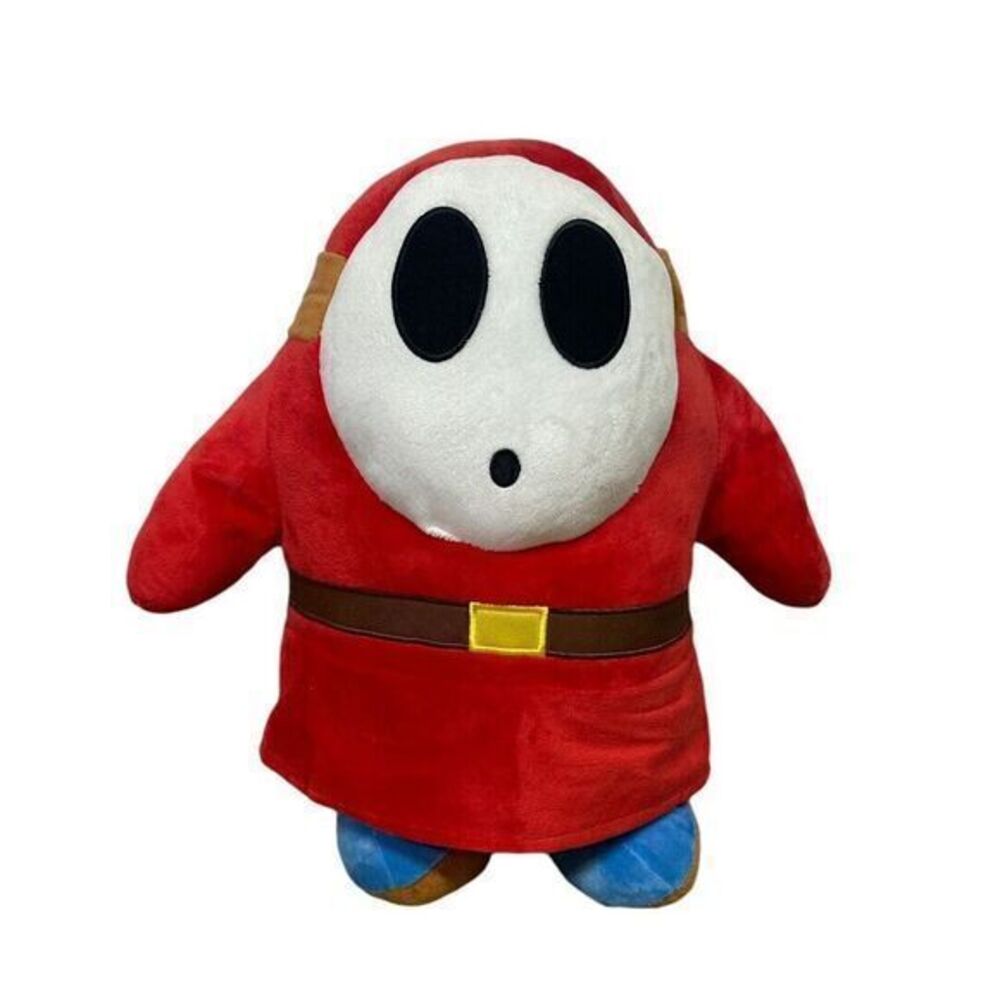 Nintendo‎ Super Mario Bros Shy Guy Plush 16" Toy Video Game Large New